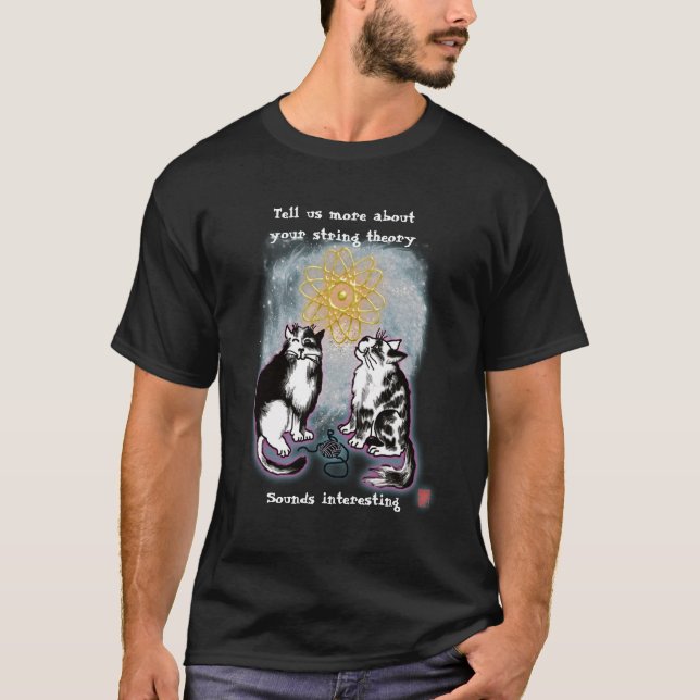 Schnurtheorie T-Shirt (Vorderseite)