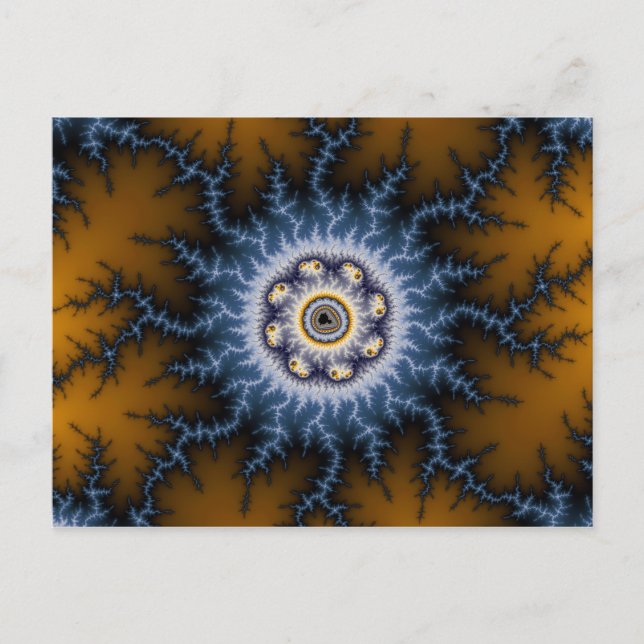 Schock - Fraktal Postkarte (Vorderseite)