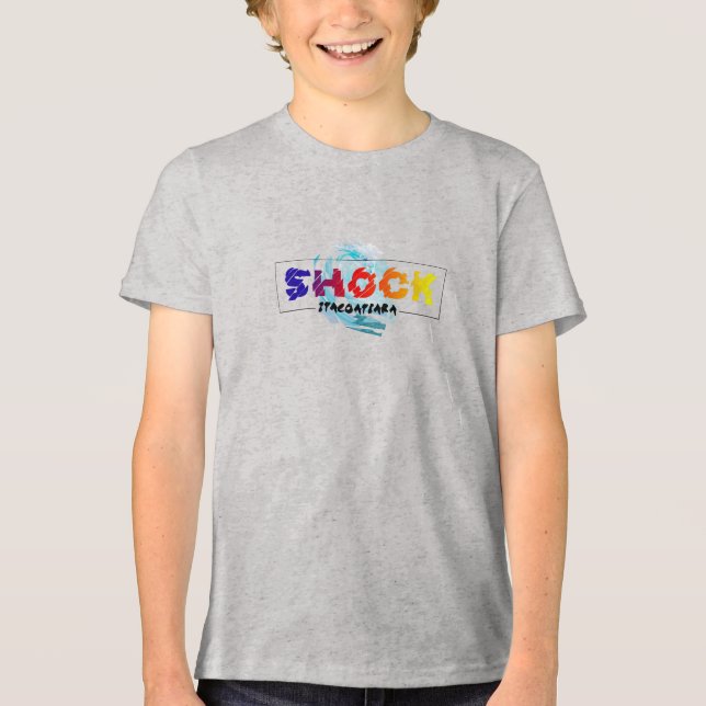 Schock Tri-Blend Shirt (Vorderseite)