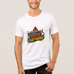 Schockierend Guter Elektriker Grunge Industrial T- Tri-Blend Shirt