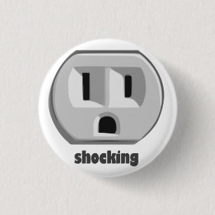 Schockierende Strommauer Button