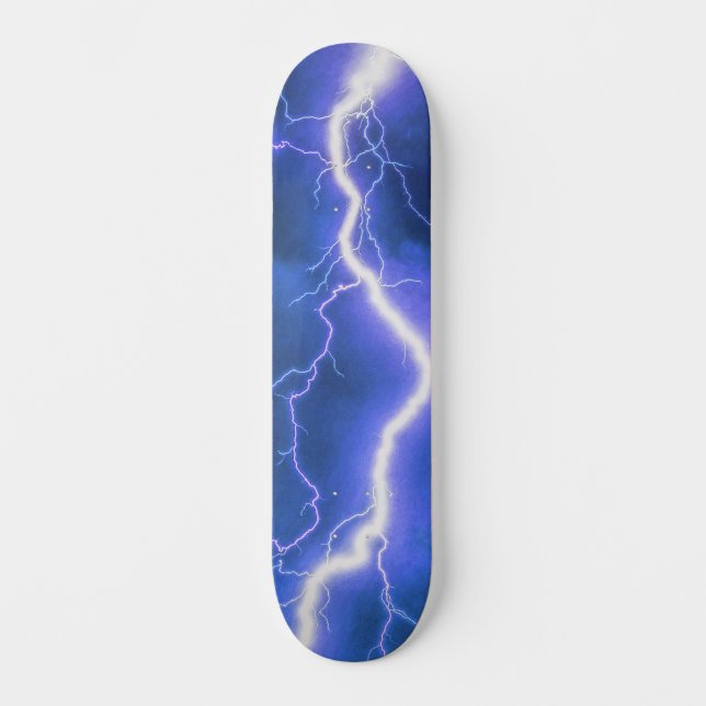 schockierender Blitzschlag Skateboard (Vorderseite)