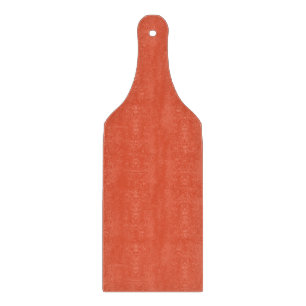 Schockierendes Oranges Glas-Schneidbrett-Paddel Schneidebrett