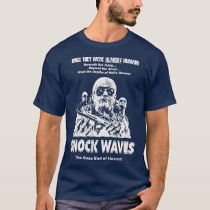 Schockwellen 70er Zombie-Horrorfilm T-Shirt