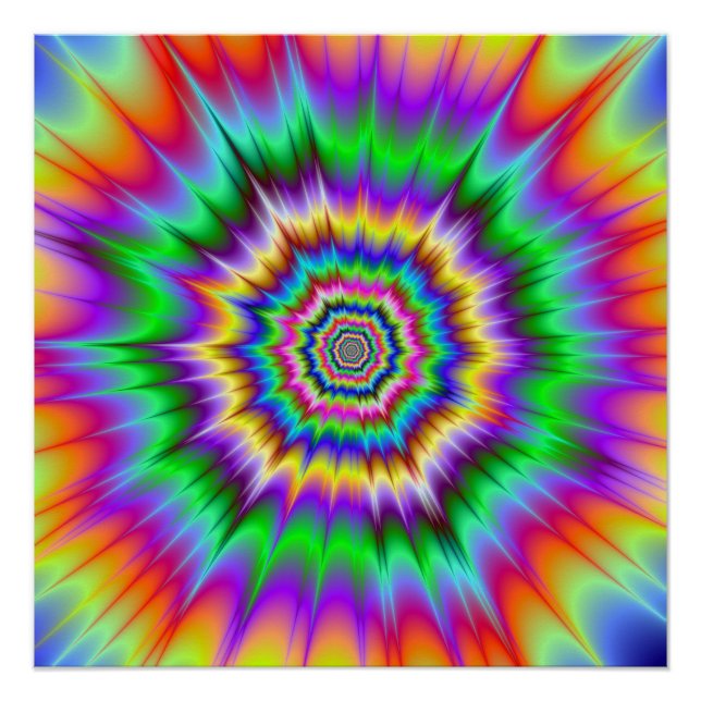 Schockwellen Das perfekte Zazzle-Poster Poster (Vorderseite)