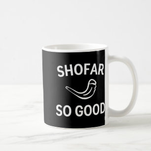 Schofar So Gut Rosh Hashh-Widderhorn Jüdisches Neu Kaffeetasse