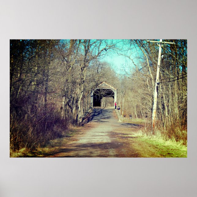Schofield Ford Covered Bridge Poster (Vorne)