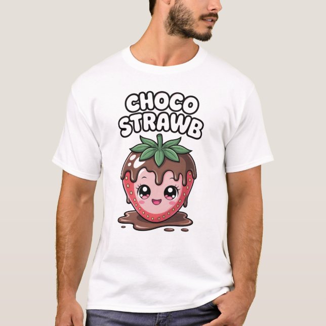 SCHOKO ERDBEER T-Shirt (Vorderseite)