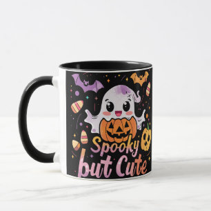 Schokolade, aber Niedlich ExDesigner Halloween Tasse