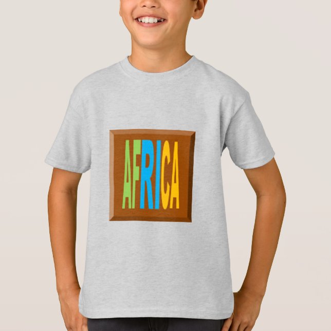 SCHOKOLADE AFRICA BASIC CHILD T-Shirt (Vorderseite)