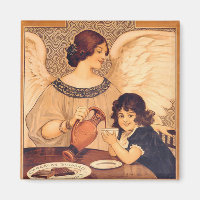 Schokolade Angel Französische Antike