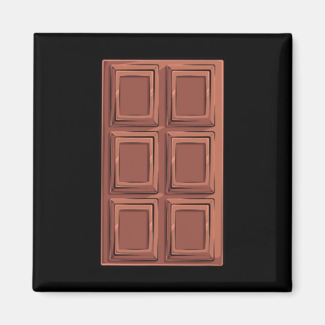 Schokolade Bar S'mores Kostümgruppe Camping Magnet (Vorne)