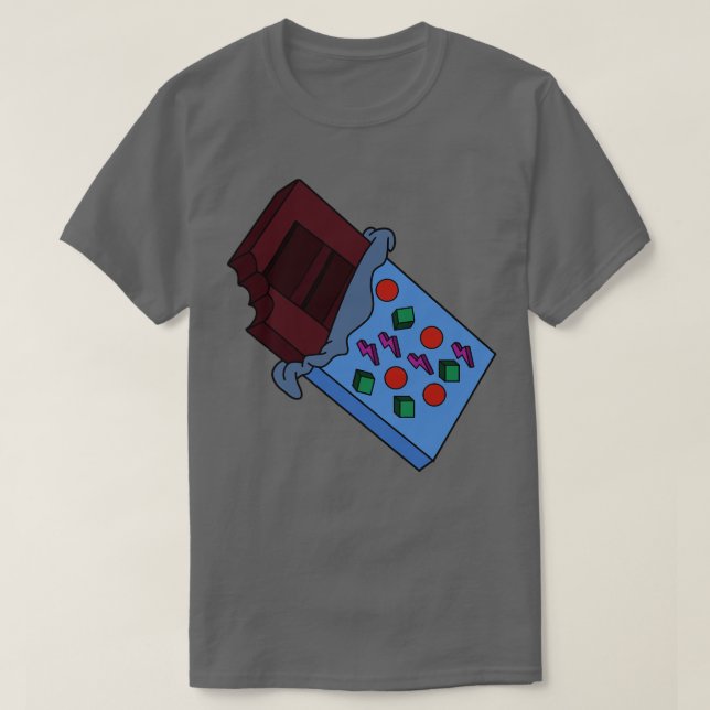 Schokolade Bar T-Shirt (Design vorne)
