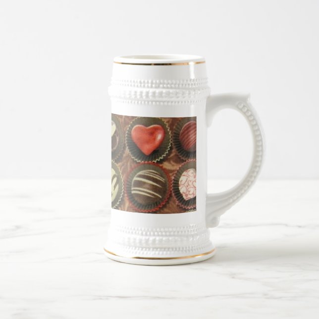 Schokolade Bierglas (Rechts)