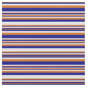 Schokolade, Blau und Lavendelfarben Streifen Stoff