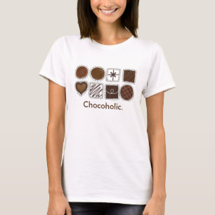 Schokolade-Bonbons-Schokolade T-Shirt