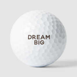 Schokolade Braun Glitzer Dream Golfball