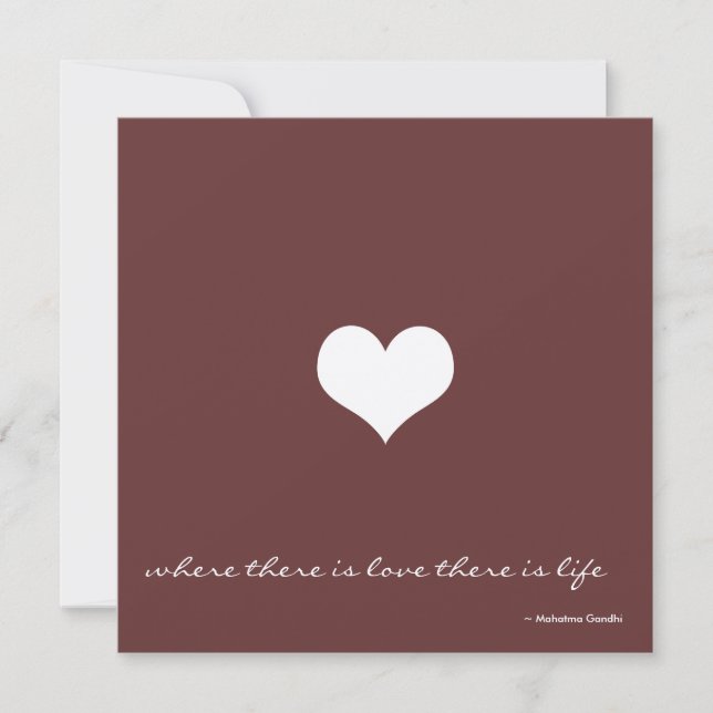 Schokolade Braun und Gold Minimalistische Einladun Einladung (Vorderseite)