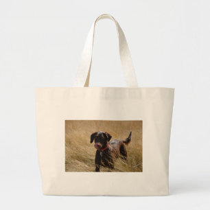Schokolade Brawn Labrador Retriever Jumbo Stoffbeutel