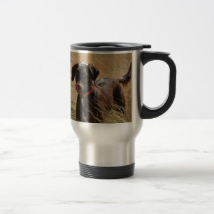 Schokolade Brawn Labrador Retriever Reisebecher