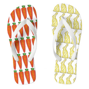Schokolade Bunny Rabbit Carrot Osterkörbe Bonbonbo Flip Flops