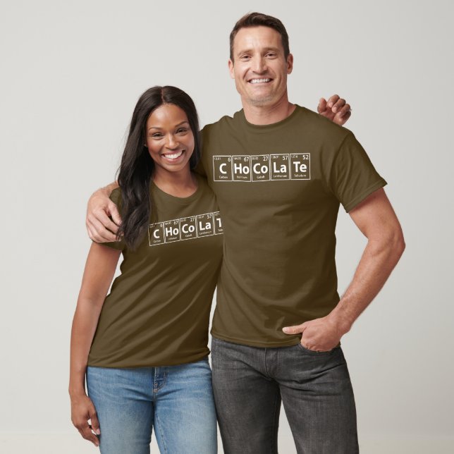 Schokolade (C-Ho-Co-La-Te) T-Shirt (Unisex)