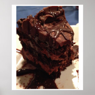 Schokolade Cake Poster