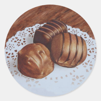 Schokolade Candy Sticker