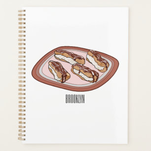 Schokolade Cartoon Illustration Planer