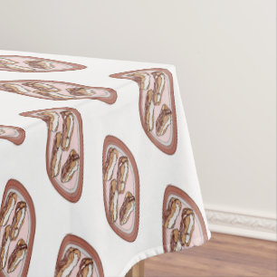 Schokolade Cartoon Illustration Tischdecke