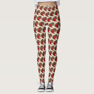Schokolade Cherry Cordial Valentine's Candy Leggings