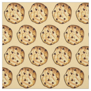 Schokolade Chip Cookie Backwaren Desserts Stoff