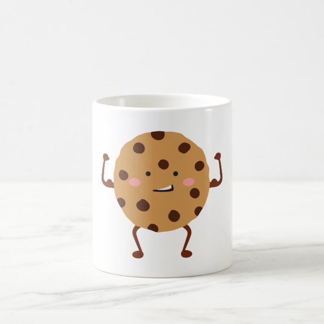 Schokolade Chip Cookie Kaffeetasse (Mittel)