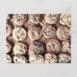 Schokolade Chip Cookie Postkarte