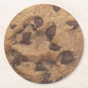 Schokolade Chip Cookie Round Untersetzer