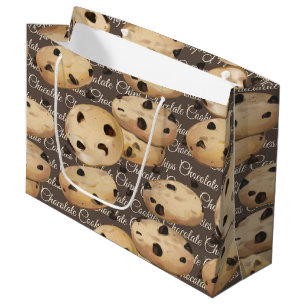 Schokolade Chip Cookies Backen Große Geschenktüte