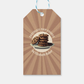 Schokolade Chip Cookies Geschenkanhänger