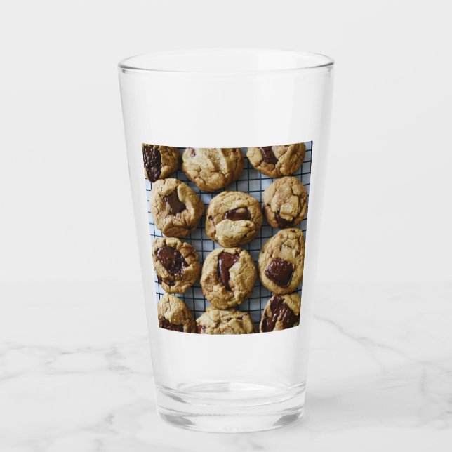 Schokolade Chip Cookies Glas (Vorderseite)