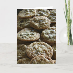 Schokolade Chip Cookies Karte