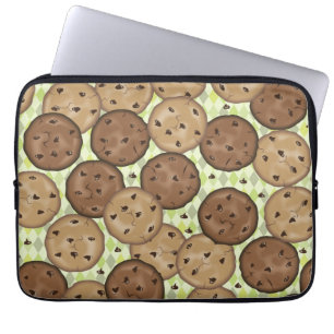 Schokolade Chip Cookies Laptopschutzhülle