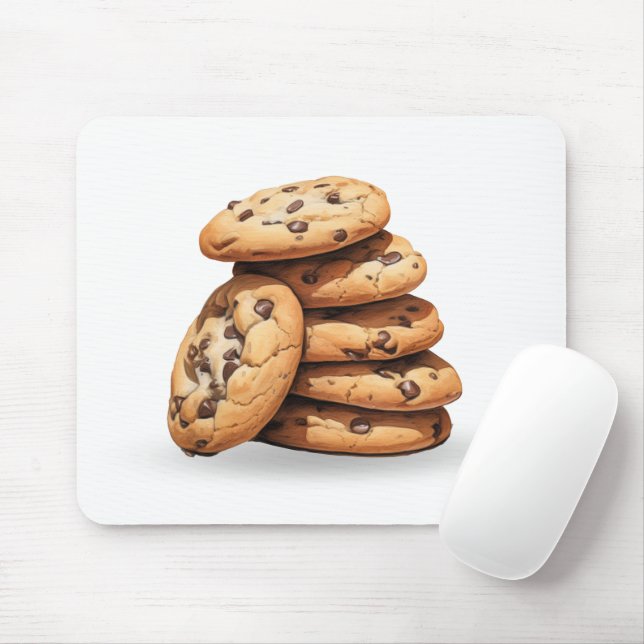 Schokolade Chip Cookies Mousepad (Mit Mouse)