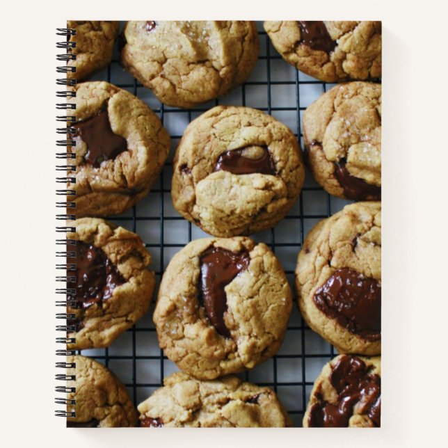 Schokolade Chip Cookies Notizbuch (Vorderseite)