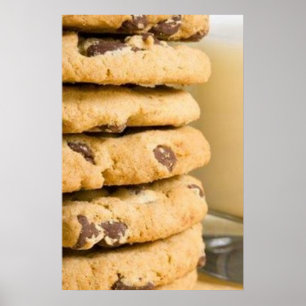 Schokolade Chip Cookies Plakatdrucke Poster