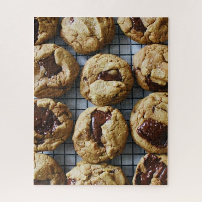 Schokolade Chip Cookies Puzzle (Vertikal)