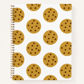 Schokolade Chip Cookies Spaß Niedlicher Dessert Sn Notizbuch