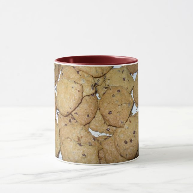 Schokolade Chip Haferflocken Cookies Tasse (Zentrum)
