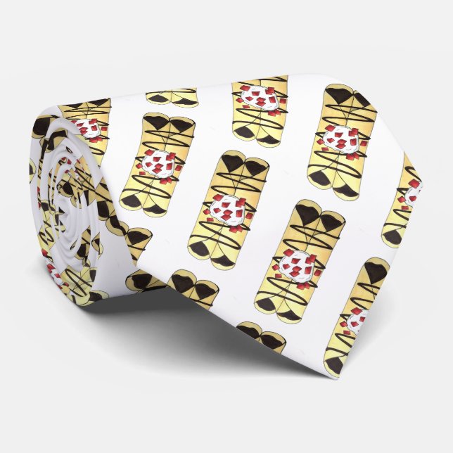 Schokolade Crêpe Pancake Frankreich Französische L Krawatte (Gerollt)