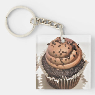 Schokolade Cupcake Acrylic Schlüsselanhänger