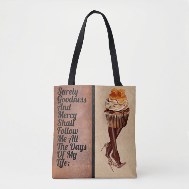 Schokolade Cupcake Lady-Psalm 23:6d (Vorderseite)