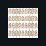 Schokolade Eclair Ice Cream Popsicles Popsicles Ku Leinwanddruck<br><div class="desc">Enthält eine originale Marker-Abbildung eines Schokoladenpolsters.</div>